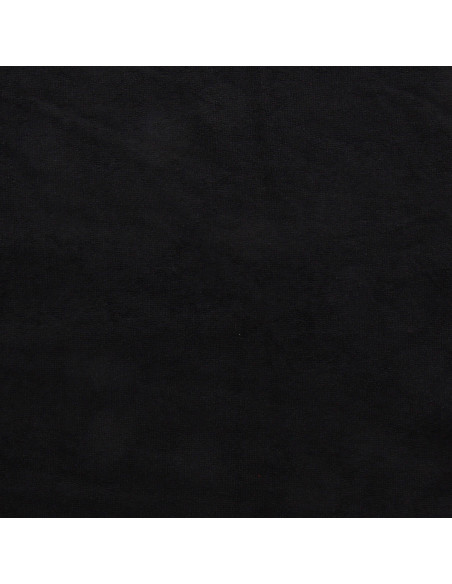 Tessuto micro spugna viscosa - Nero