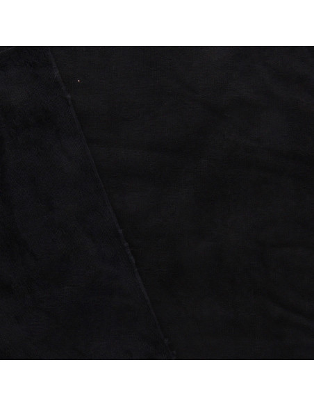 Tessuto micro spugna viscosa - Nero