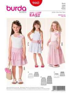 Modello di gonna - Burda 9442