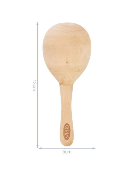 Sonaglio maracas 13 cm x 5 cm