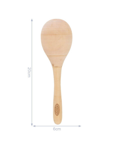 Sonaglio maracas 20 cm x 6 cm