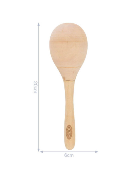 Sonaglio maracas 20 cm x 6 cm