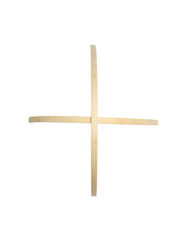 Giostrina in bambù per bambini - 2 semicerchi
