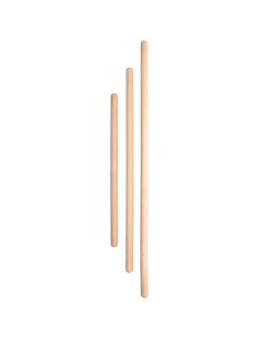 Set di 3 bastoncini in legno per macramè