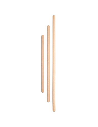 Set di 3 bastoncini in legno per macramè