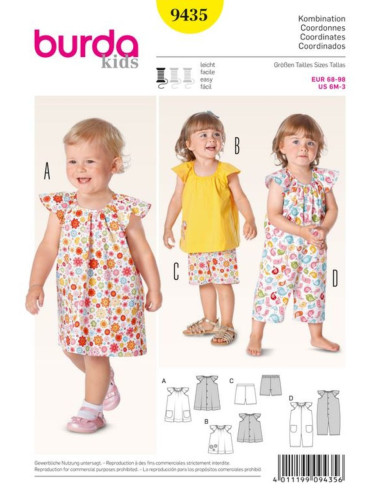 Modello di coordinate - Burda 9435
