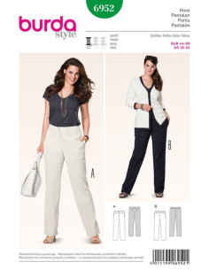 Modello di pantaloni - Burda 6952