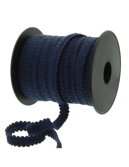 Gallone tappezziere piatto grezzo - Blu marino