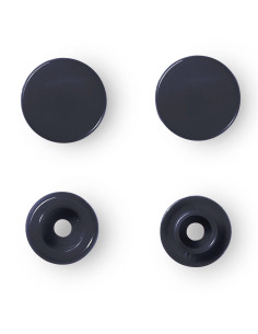 Set di 30 bottoni a pressione Color Snaps 12,4 mm - Blu marino 2