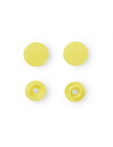 Set di 30 bottoni a pressione Color Snaps 12,4 mm - Banana