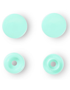 Set di 30 bottoni a pressione Color Snaps 12,4 mm - Menta 2