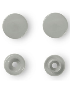 Set di 30 bottoni a pressione Color Snaps 12,4 mm - Grigio 2