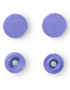 Set di 30 bottoni a pressione Color Snaps 12,4 mm - Lilla 2