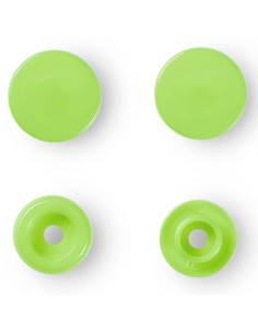 Set di 30 bottoni a pressione Color Snaps 12,4 mm - Verde mela 2