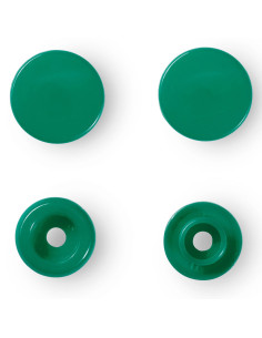 Set di 30 bottoni a pressione Color Snaps 12,4 mm - Verde prato 2