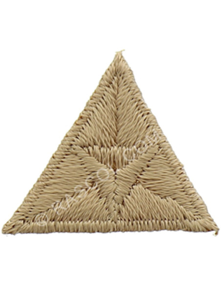 Toppa termoadesiva mosca - Beige scuro