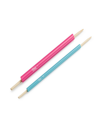 Strumento per guida-passante M e L - Fucsia e menta