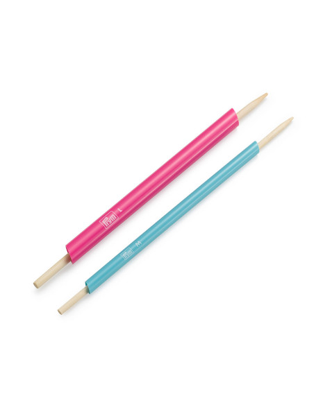 Strumento per guida-passante M e L - Fucsia e menta