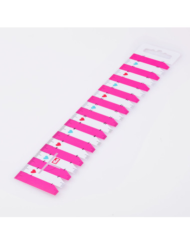 Righello per pieghe e orli - Rosa fucsia