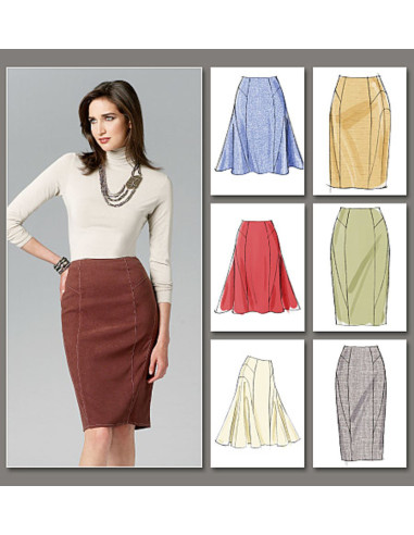 Modello di gonna - Vogue 8750