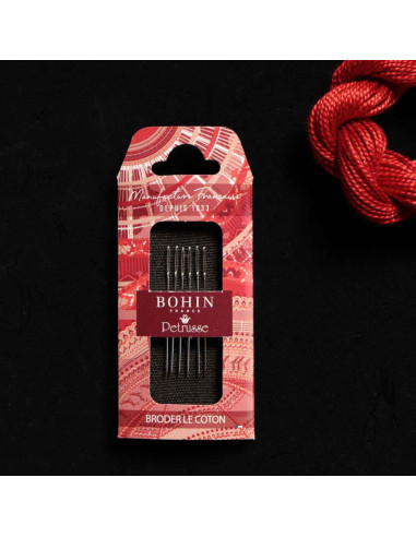 Aghi da ricamo in cotone Edizione Speciale Petrusse x Bohin