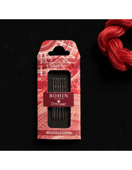 Aghi da ricamo in cotone Edizione Speciale Petrusse x Bohin