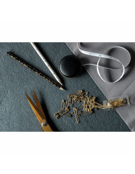 Set di 2 matite marcatori cancellabili con acqua - Nero e bianco