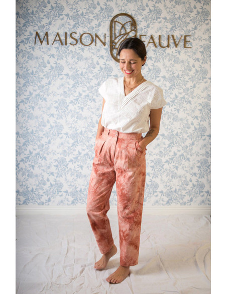 Modello di pantaloni Belem - Maison Fauve