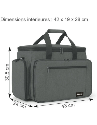 Borsa deluxe Rascol per macchina da cucire