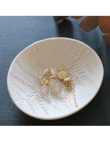 Bottone di stivaletto glitterato oro - Bianco sporco