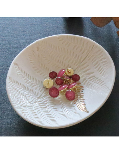 Bottone di stivaletto glitterato oro - Fucsia