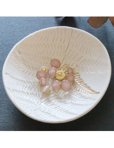 Stivaletto con paillettes dorate - Rosa pallido 2