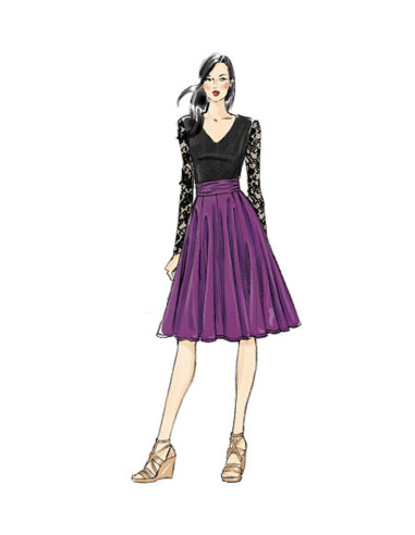 Modello di gonna - Vogue 8980