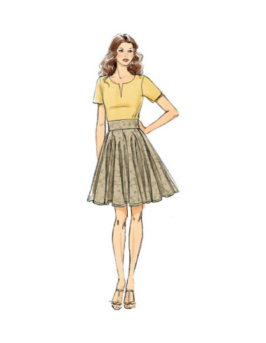 Modello di gonna - Vogue 8980
