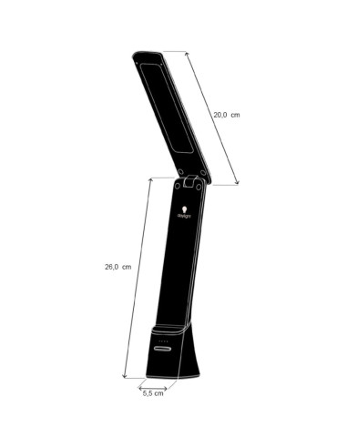 Lampada portatile ricaricabile Smart Go Daylight
