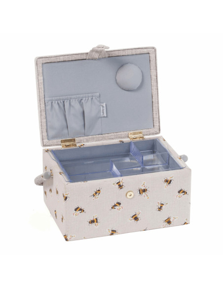 Scatola da cucito con ricamo - Ape M