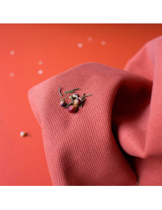 Tessuto gabardine di cotone Chestnut - Atelier Brunette 2