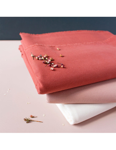 Tessuto gabardine di cotone Chestnut - Atelier Brunette