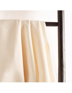Tessuto gabardine di cotone Off-white - Atelier Brunette