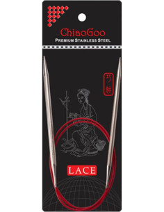 Aghi circolari fissi Red Lace ChiaoGoo