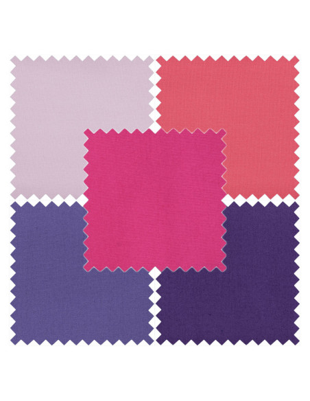 Set di 5 coupon Fat Quarter - Blush