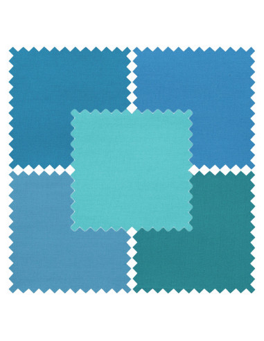 Set di 5 coupon Fat Quarter - Seaside