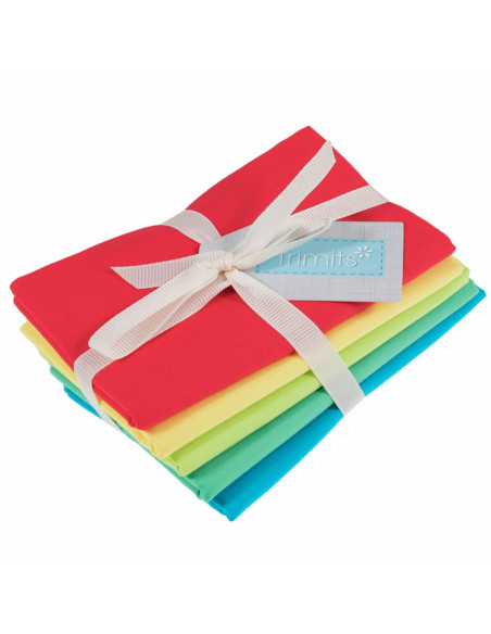 Set di 5 coupon Fat Quarter - Brights