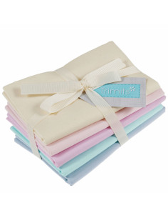 Set di 5 coupon Fat Quarter - Pastello