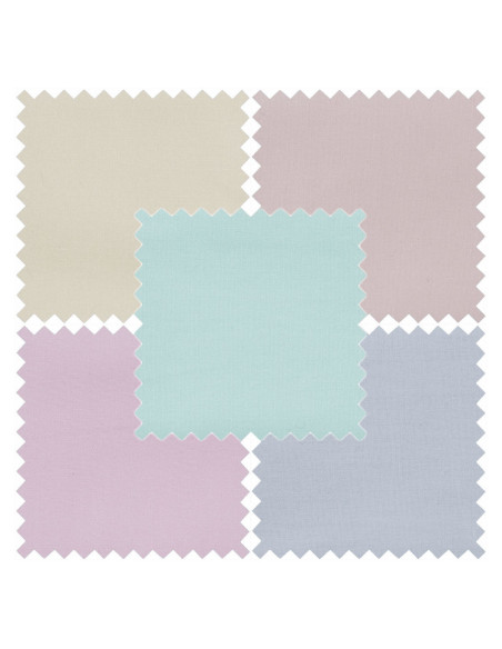 Set di 5 coupon Fat Quarter - Pastello