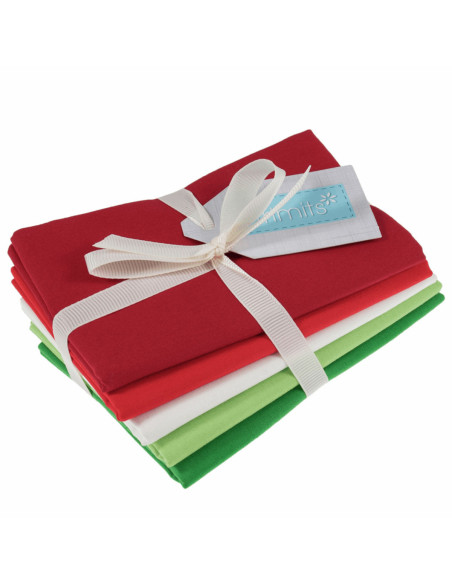 Set di 5 coupon Fat Quarter - Festivo