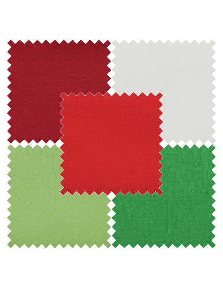 Set di 5 coupon Fat Quarter - Festivo