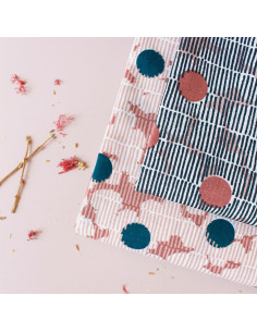 Tessuto garza di cotone Mirage Forest - Atelier Brunette 2