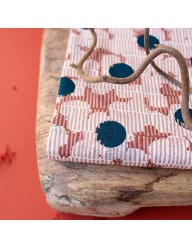 Tessuto garza di cotone Mirage Forest - Atelier Brunette
