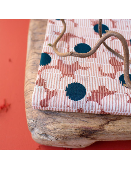 Tessuto garza di cotone Mirage Forest - Atelier Brunette